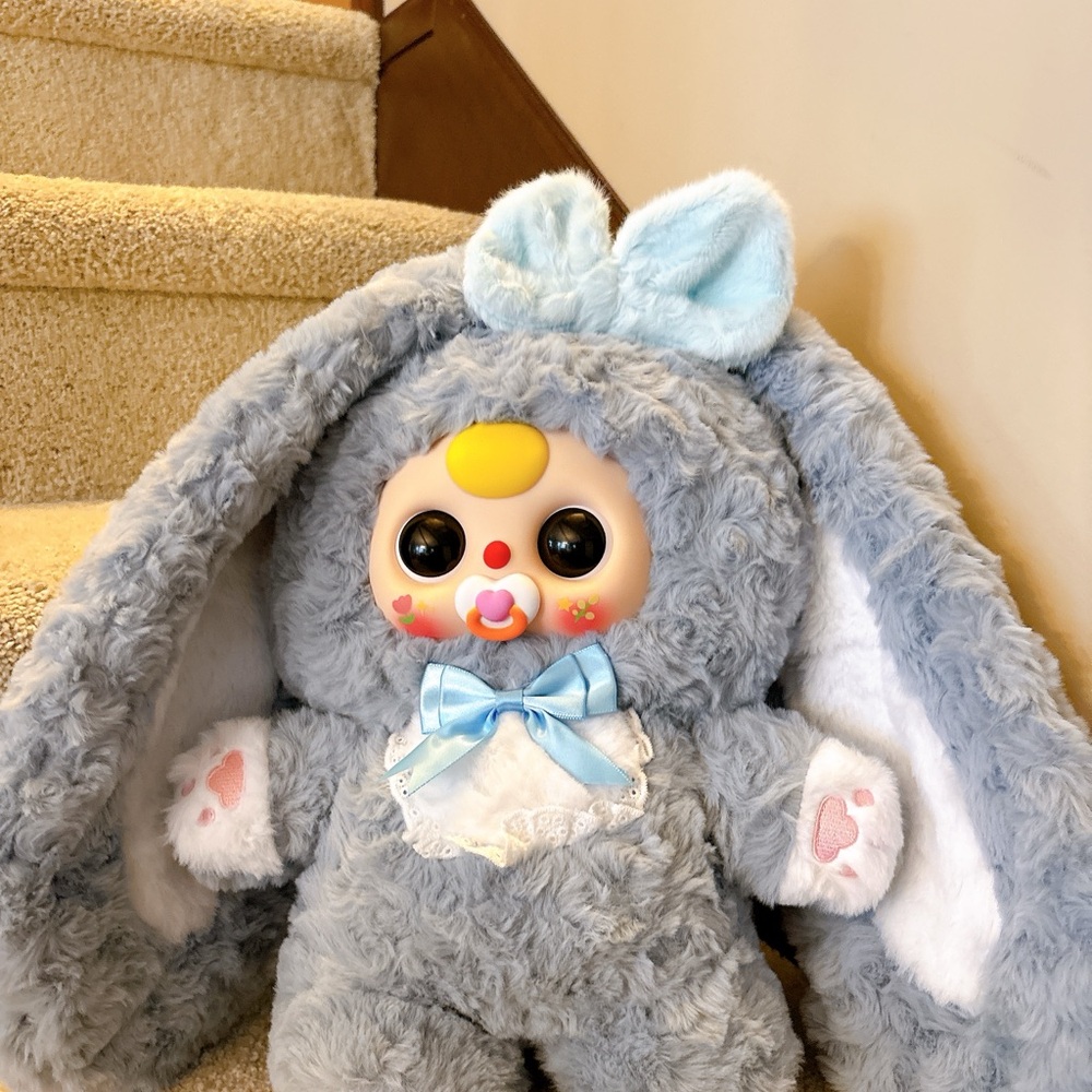 【Authentic】Baby Three 400% Sugar Baby Lucky Bag | Kawaii Blue Pacifier Bunny 12i
